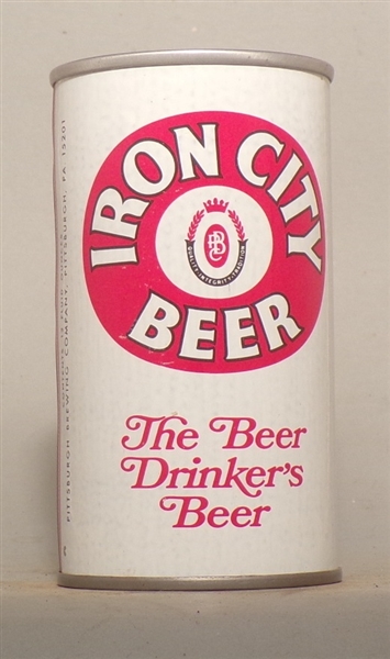 Iron City Tab Top, Pirates 1974 Home Schedule (The Beer Drinker's Beer) Pittsburgh, PA