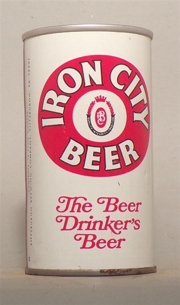 Iron City Tab Top, Fort Pitt Blockhouse (The Beer Drinker's Beer) Pittsburgh, PA