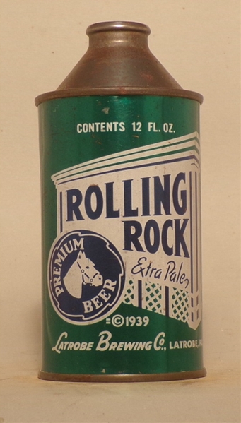 Rolling Rock Cone Top, Latrobe, PA