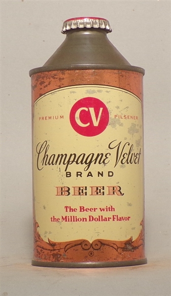 Champagne Velvet Cone Top, Terre Haute, IN - original crown!