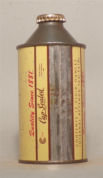 Fitger's Rex  IRTP Cone Top, Duluth, MN - 3.4% variation