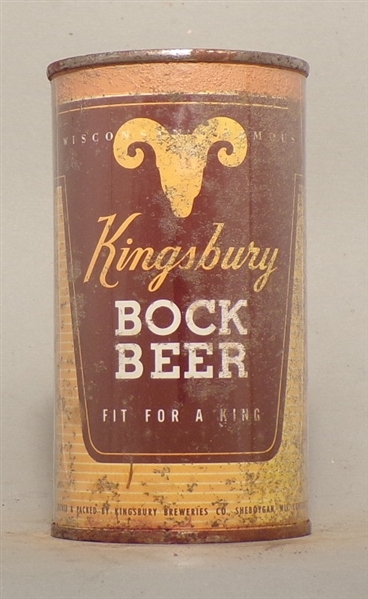 Kingsburg Bock Flat Top, Sheboygan, MI