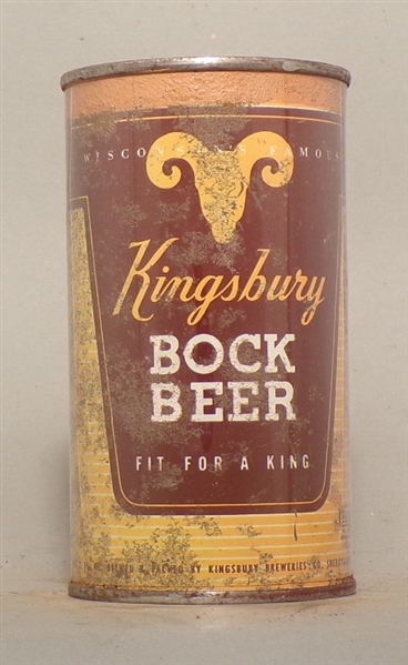 Kingsburg Bock Flat Top, Sheboygan, MI