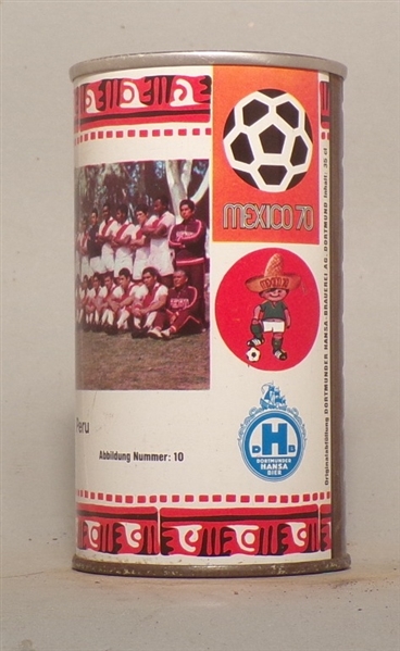 Hansa Rewe Soccer Tab Top, Peru Soccer team, from Germany