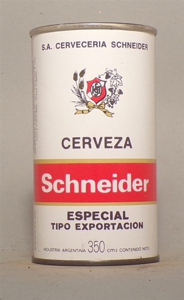Schneider white Tab Top from Argentina