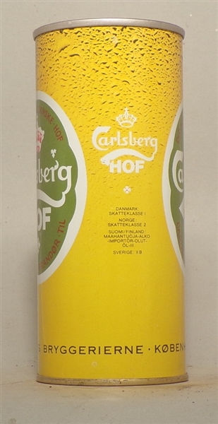 Carlsberg HOF Early 16 OunceTab Top from Denmark