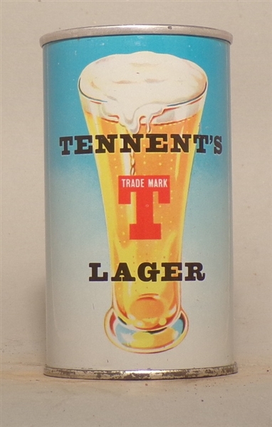 Tennents Girls (Angela Contented) Straight Steel Tab Top from Scotland