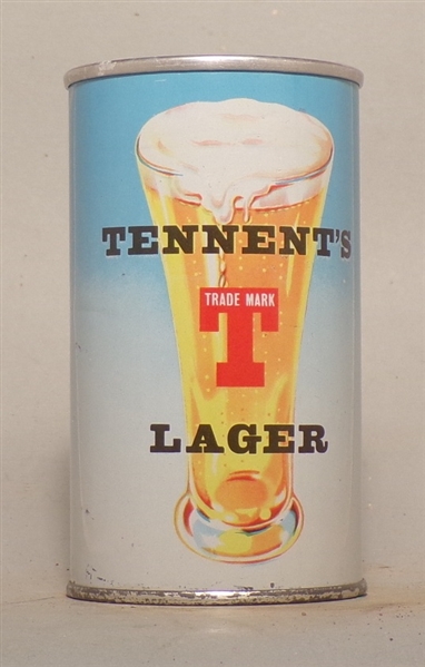 Tennents Girls (Pat Intrigued) Straight Steel Tab Top from Scotland