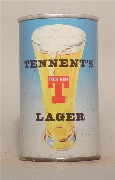 Tennents Girls (Linda Our Day Out) Straight Steel Tab Top from Scotland