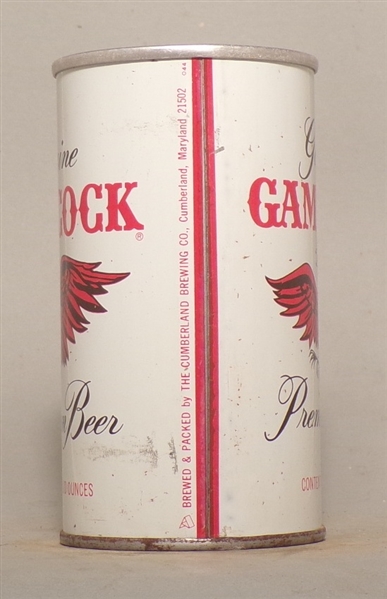 Gamecock Beer Tab Top, Cumberland, MD
