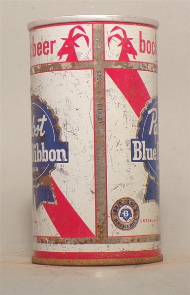 Pabst Blue Ribbon Bock Tab Top, Newark, NJ