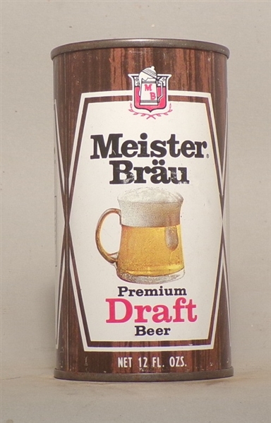 Meister Brau Draft Flat Top, Chicago, IL and Toledo, OH