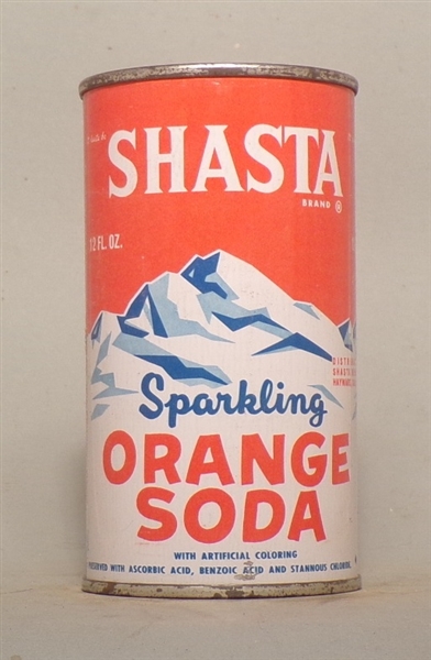 Shasta Orange Soda Flat Top #2, Hayward, CA