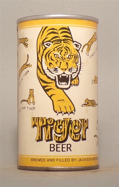 Tiger Original Paper Label Tab Top, New Orleans, LA