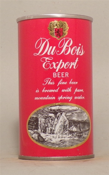 DuBois Export Extra Fine Enamel tab top, DuBois, PA