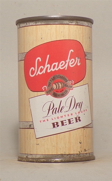 Schaefer Pale Dry Flat Top, Brooklyn, NY