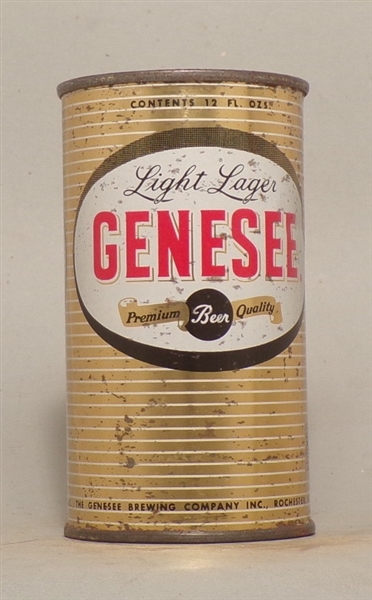 Genesee Premium Quality Beer Flat Top, Rochester, NY