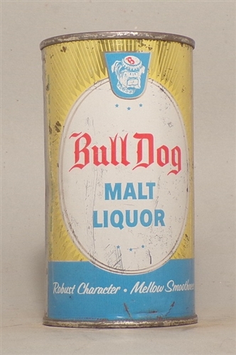 Bull Dog Malt Liquor Flat Top, Drewrys, South Bend, IN