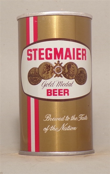 Stegmaier Dull Gold Tab Top, Wilkes-Barre, PA