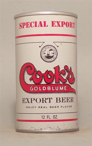 Cook's Goldblume Tab Top, Associated