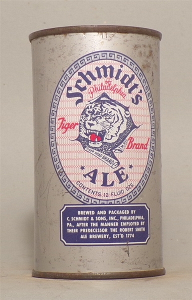 Schmidt's Tiger Brand Ale Flat Top, Philadelphia, PA