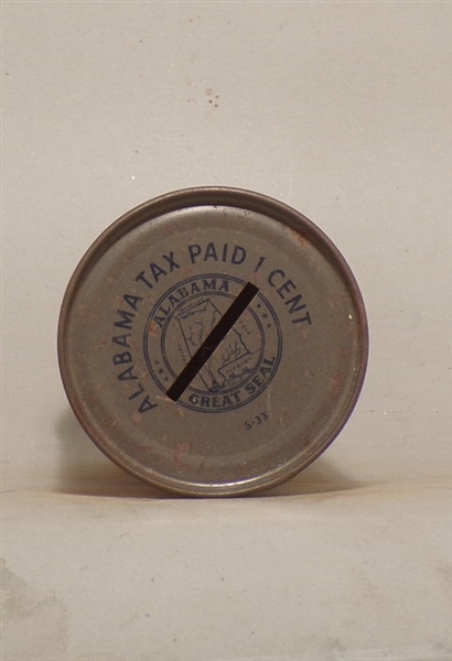 Atlas Prager Bank Top with Alabama Tax Stamp, Chicago, IL
