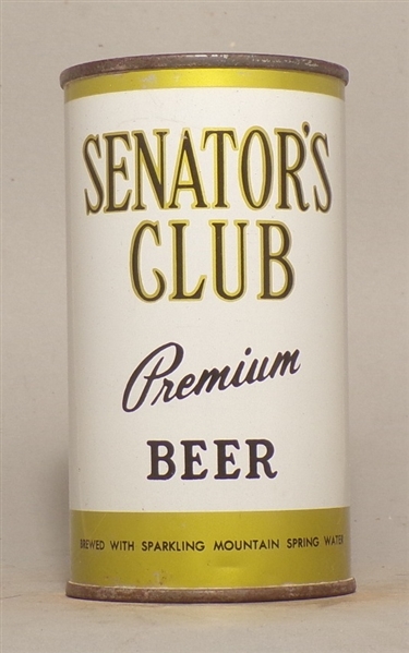 Senator's Club Premium Beer, Shenandoah, PA