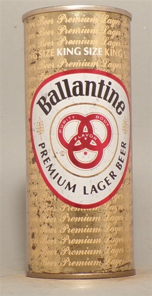 Ballantine Premium Lager 16 Ounce Tab Top, Newark, NJ