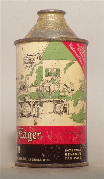 Old Style Lager Cone Top, LaCrosse, WI