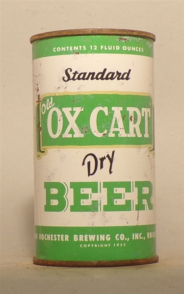Ox Cart Dry Beer Flat Top, Rochester, NY