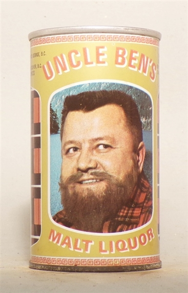 Uncle Ben's Malt Liquor Tab Top, Prince George, BC, Canada