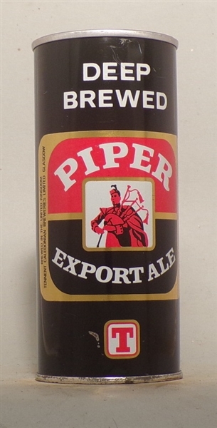 Piper Export Ale Tab Top #5, Glasgow Scotland (Gordon Highlanders)