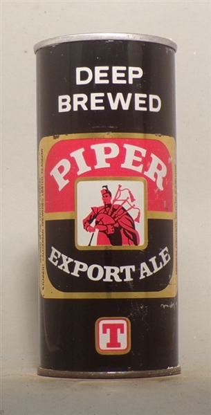 Piper Export Ale Tab Top #6, Glasgow Scotland (Royal Scots Greys)