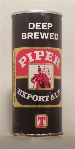 Piper Export Ale Tab Top #9, Glasgow Scotland (Cameronians)