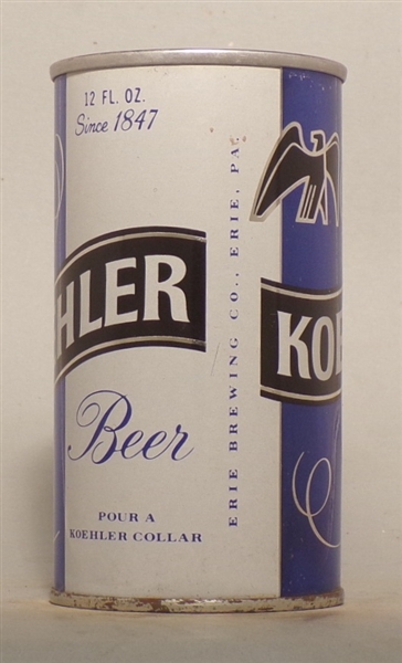 Koehler Beer Tab Top, Erie, PA