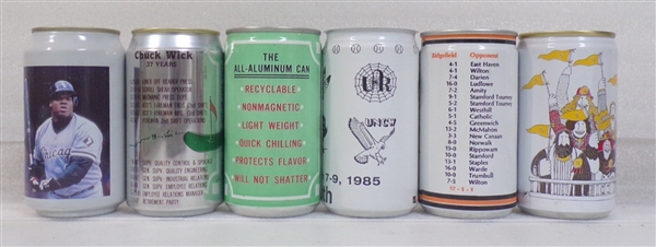 6 Aluminum Sports Cans #1