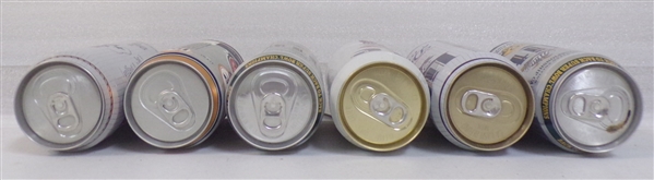 6 Aluminum Miller Lite 16 Ounce Sports Cans #6