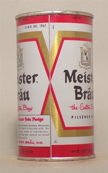 Meister Brau Flat Top, Variation #1, Chicago, IL