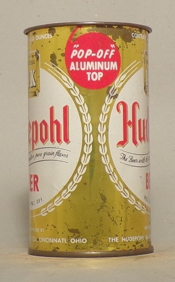 Hudepohl Pop-Off Aluminum Top, Cincinnati, OH