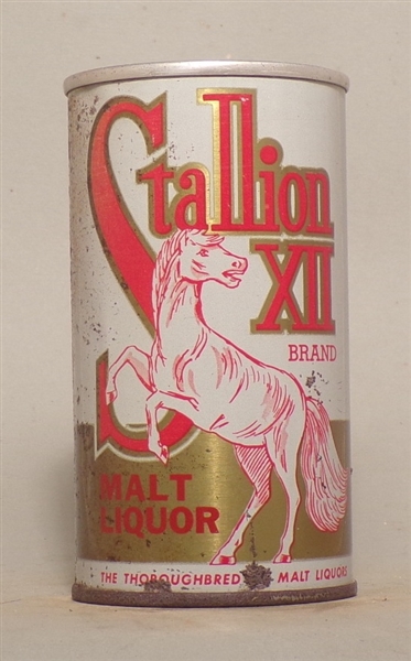 Stallion XII Malt Liquor Tab Top, Wilkes-Barre, PA