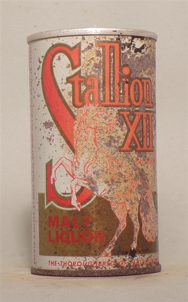 Stallion XII Malt Liquor Tab Top, Wilkes-Barre, PA