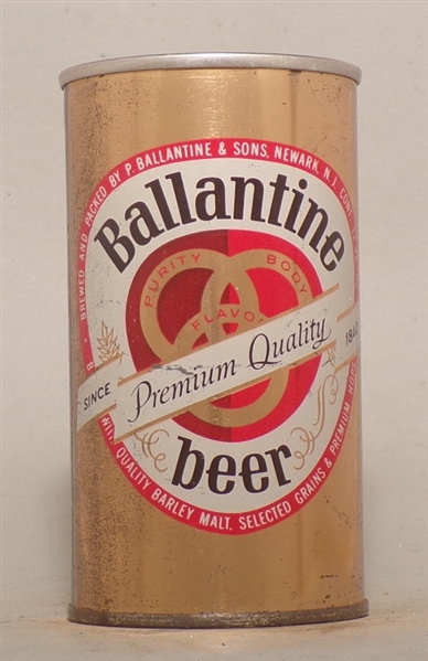Ballantine Premium Quality Tab Top, Newark, NJ
