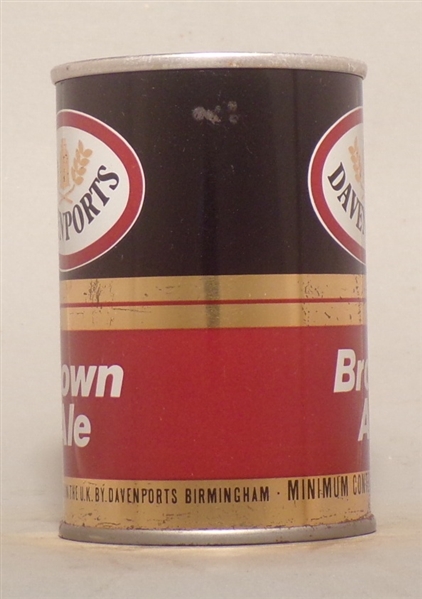 Davenport's Brown Ale 9 2/3 Ounce Tab Top, UK
