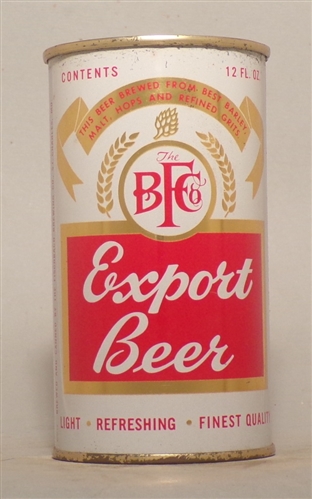 Fischbach Export Beer Flat Top, St. Joseph, MO