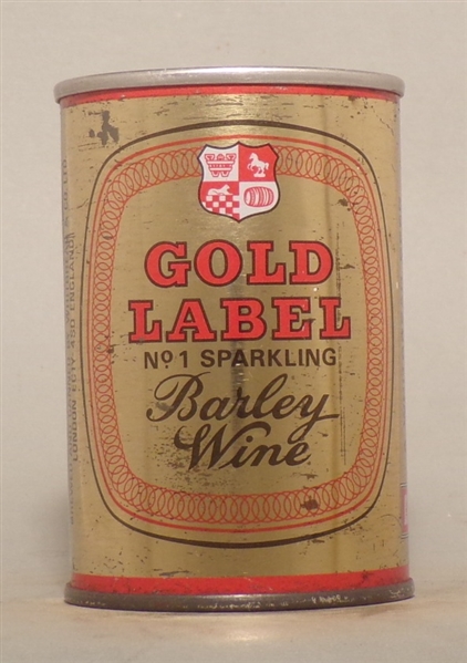Gold Label Barley Wine 9 2/3 Ounce Tab Top, UK