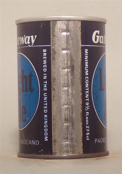 Gateway Light Ale 9 2/3 Ounce Tab Top, UK