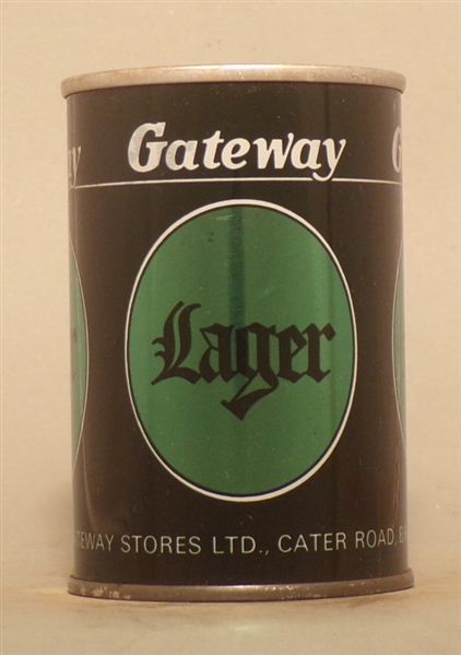 Gateway Lager 9 2/3 Ounce Tab Top, UK