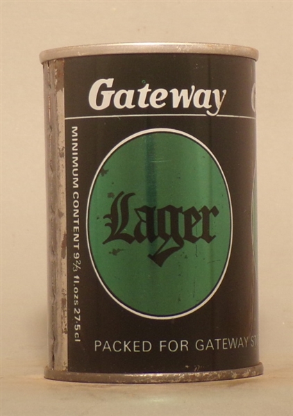 Gateway Lager 9 2/3 Ounce Tab Top, UK