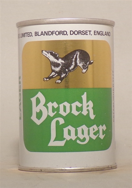 Brock Lager 9 2/3 Ounce Tab Top, UK