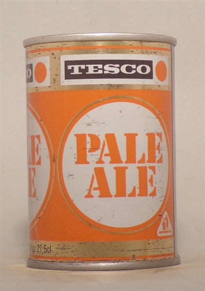 Tesco Pale Ale 9 2/3 Ounce Tab Top, UK